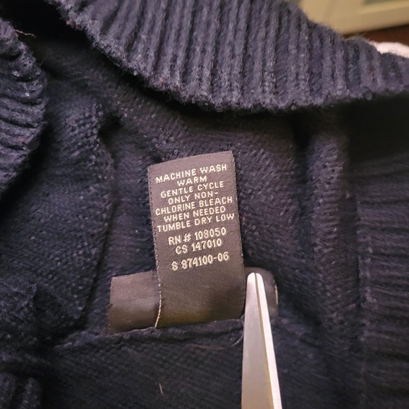 Lane Bryant Black Hooded Kit Button Sweater size 18/20 - Picture 9 of 10